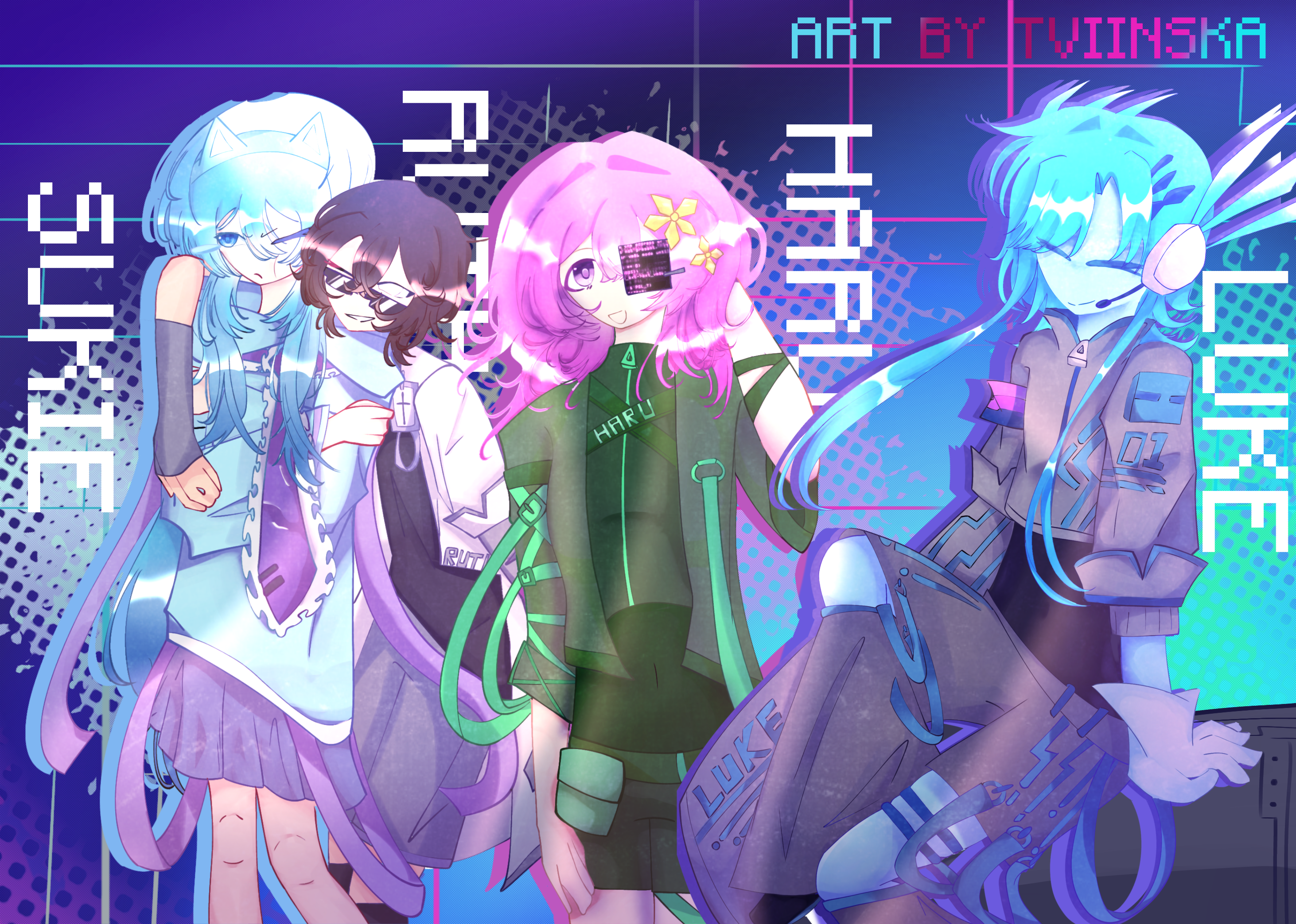 Cyberpunk Group by Tviinska