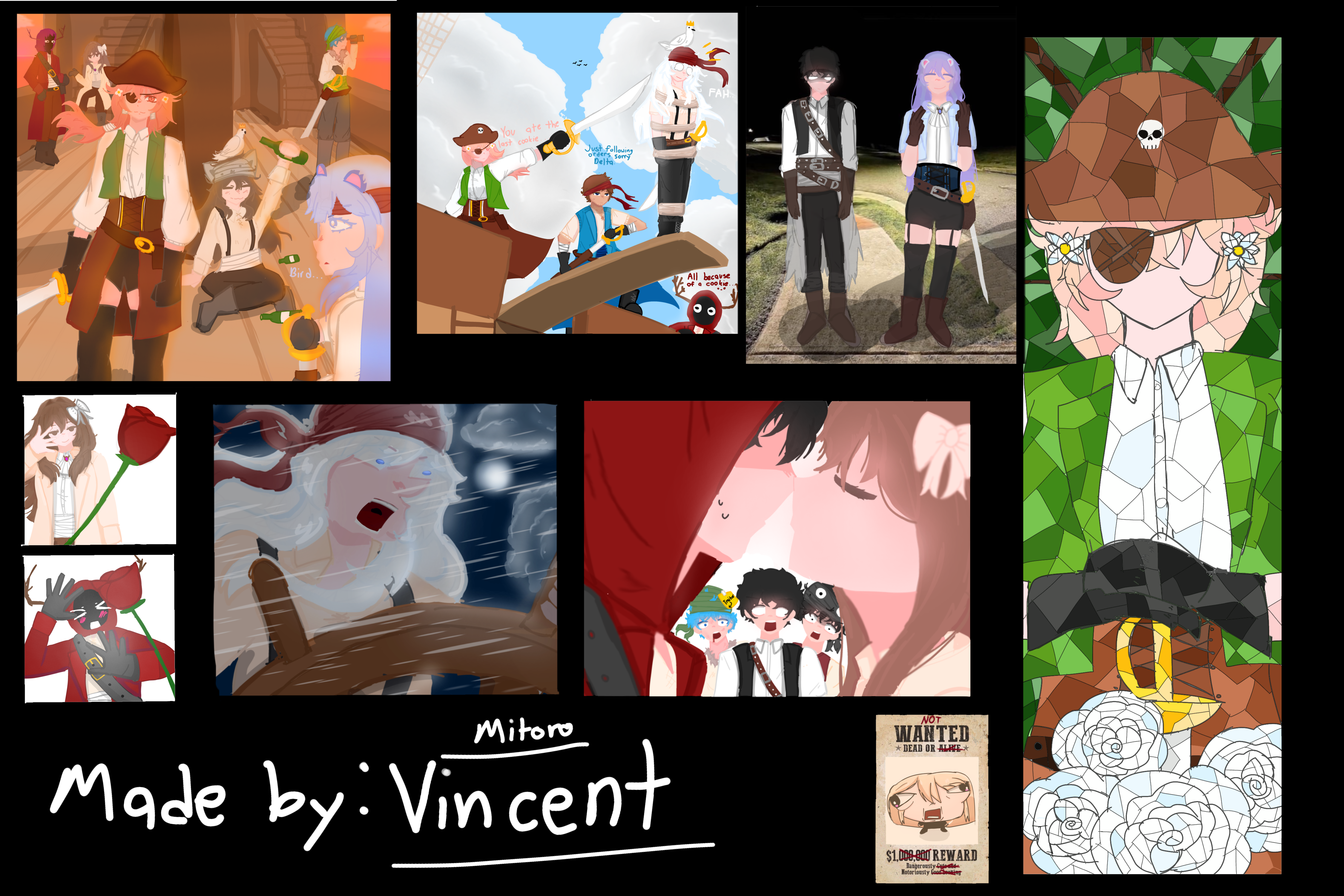 Pirates and Tomfoolery by MitoroVincent